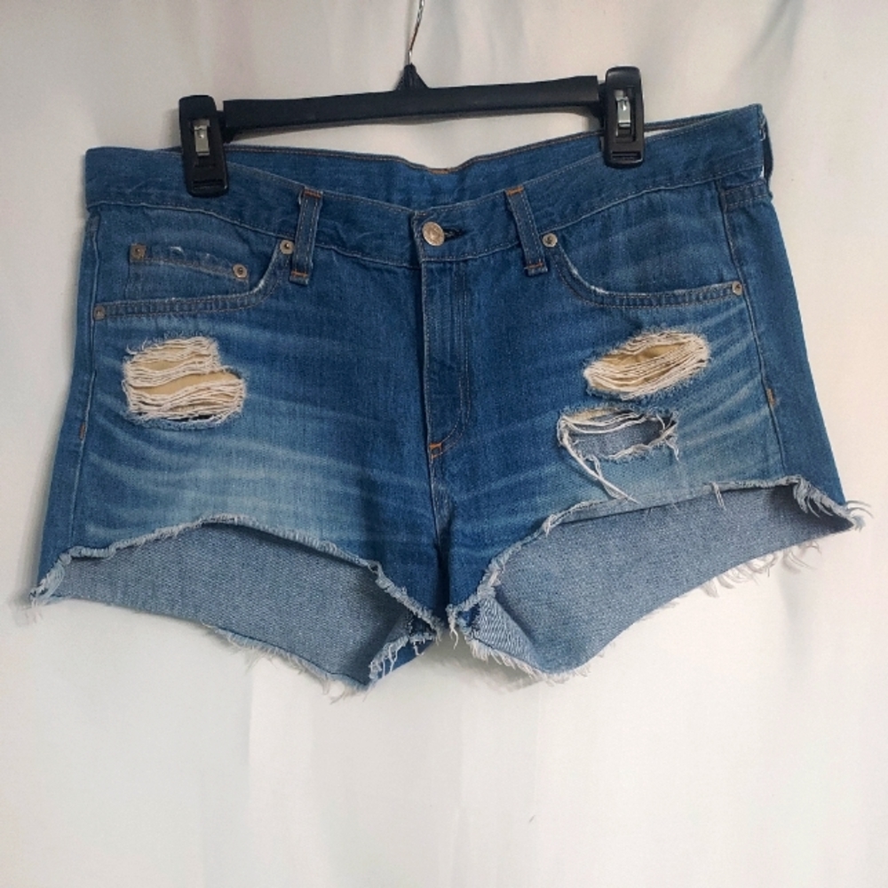 Rag & Bone Freeport Destroyed Cutoff Shorts. Size 30
